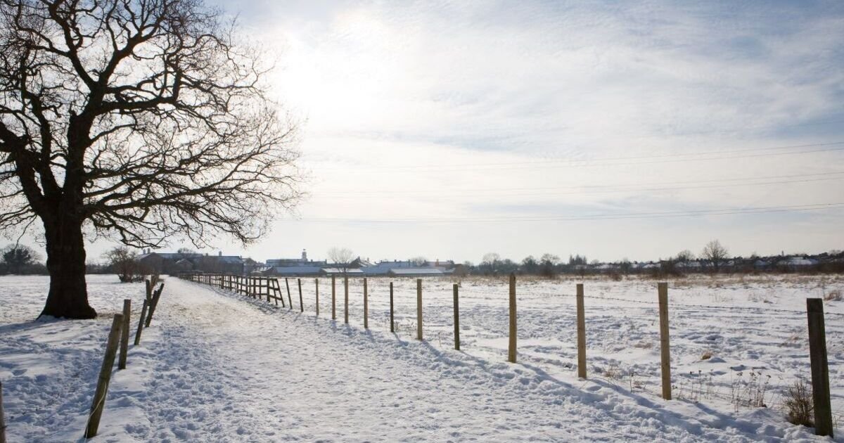 Massive 564-Mile Snow Wall Set to Impact UK from Glasgow to Norfolk