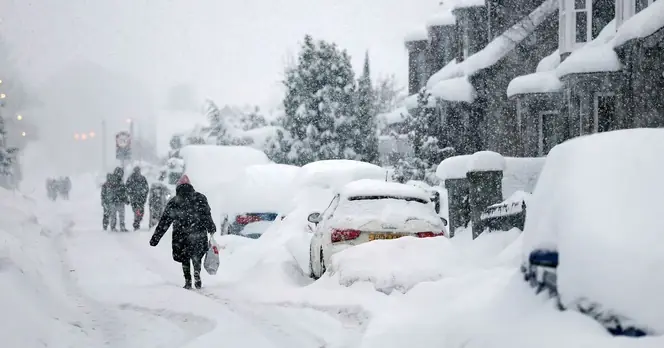Blizzard Warnings Issued for 27 Cities Across the UK