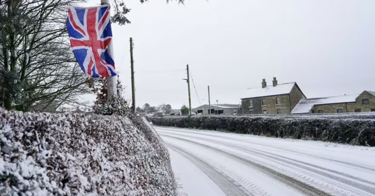 UK Braces for Second Snowfall and -10C Freeze Following Storm Goretti