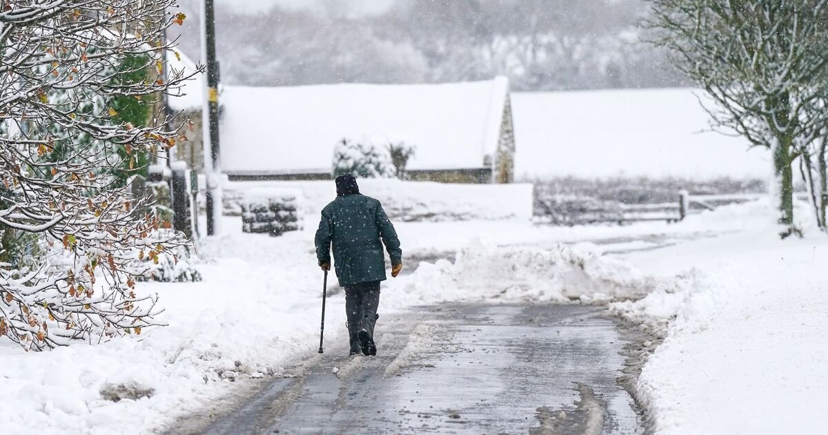 Arctic Temperatures of -3C Forecast for 20 Counties in England