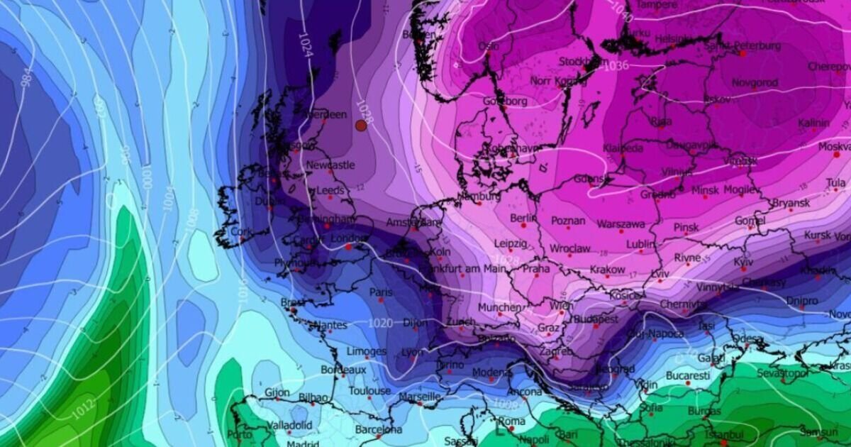 Extreme Arctic Freeze Forecast to Bring -10C Temperatures to 63 UK Counties