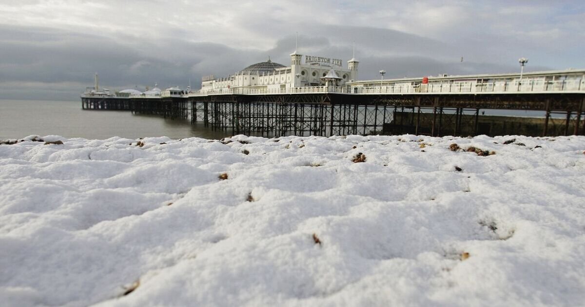 Severe Cold Snap Forecast to Bring Snow to Brighton and Southern Areas