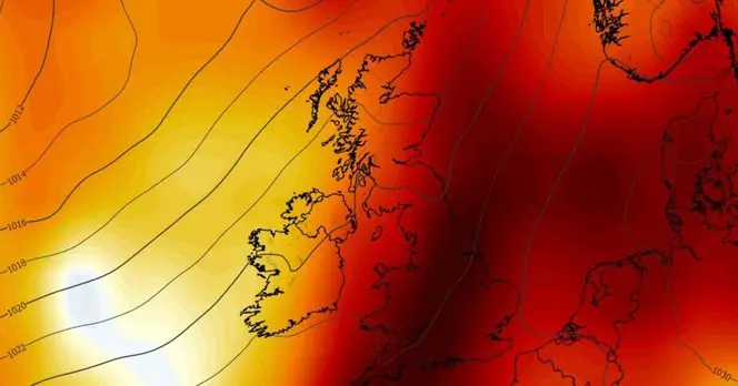 UK Set for 25C Heatwave as Weather Maps Turn Volcanic Red