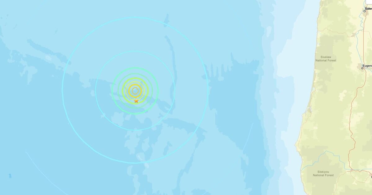 Magnitude 6 Earthquake Hits Oregon, Residents Report Strong Tremors