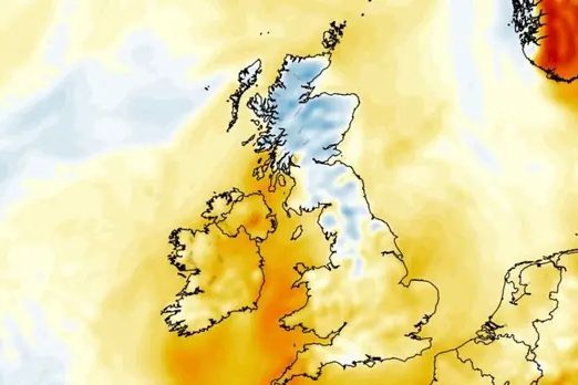 UK Heatwave to End Next Week as 7C Cold Snap Forecasted