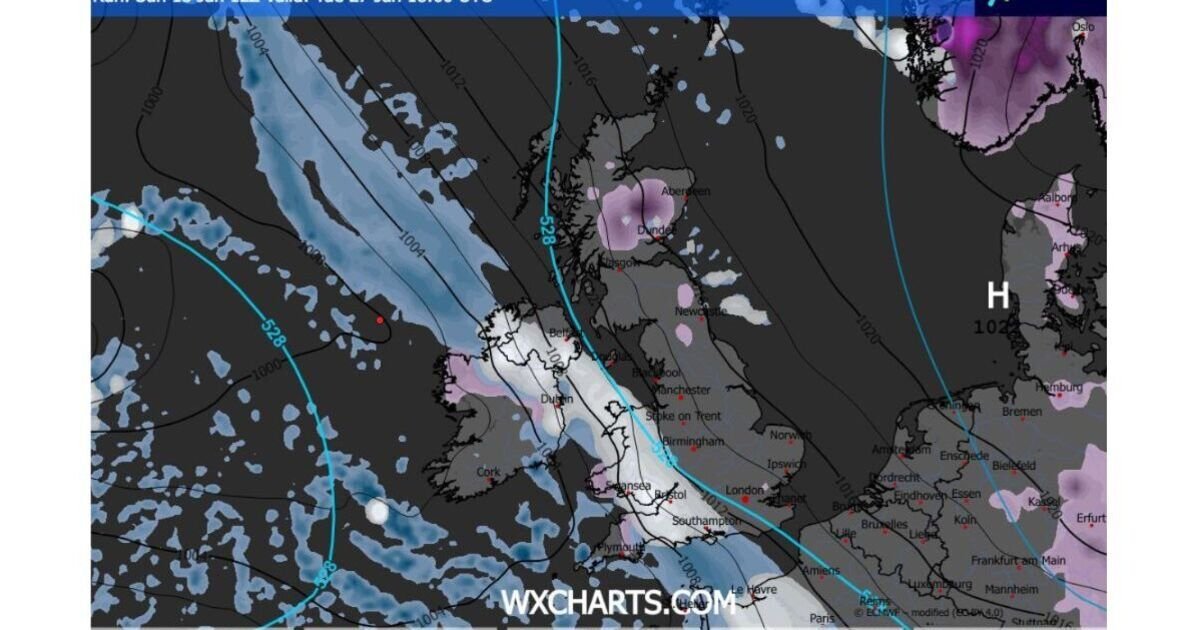 Major 432-Mile Snow Wall Set to Hit the UK Starting January 27