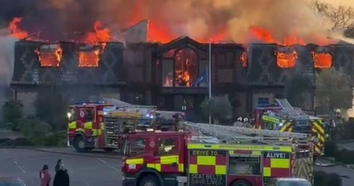 Fire Engulfs Historic Clubhouse at West Essex Golf Club in Chigwell