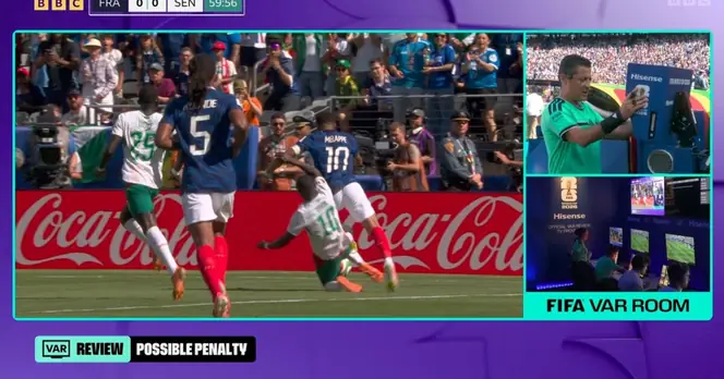 Mbappe Denied Clear Penalty in France vs Senegal World Cup Match